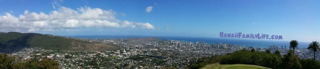 Panoramic view from Tantalus