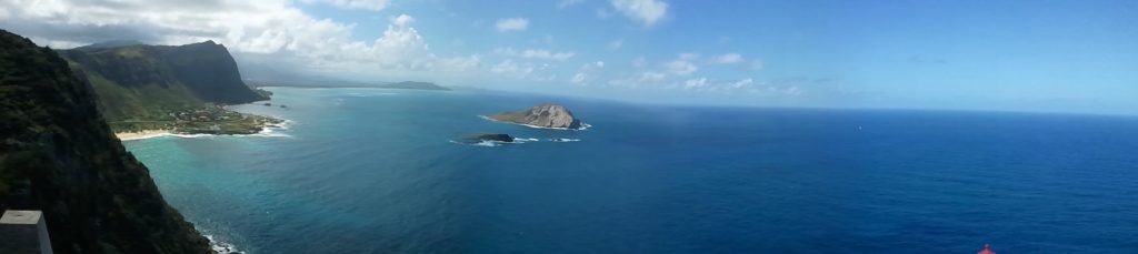 View from Makapuu Lighthouse trail top