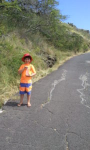 Child on Makapuu Lighthouse Hike